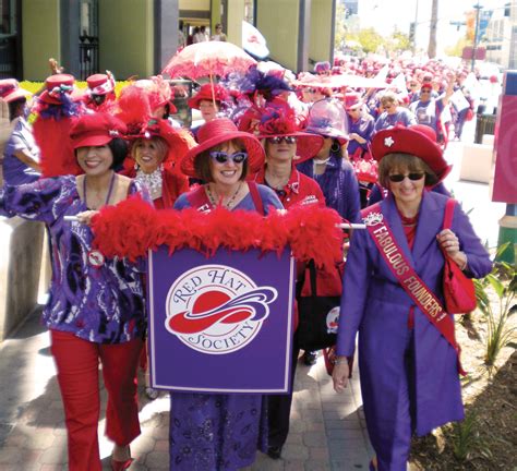 Red hatters association - THIS PAGE IS FOR CURRENT WA RED HATTERS ONLY. PLEASE ANSWER ALL THE QUESTIONS IF YOU WISH TO JOIN THE PAGE. Red Hatting is for ladies of a certain age :)...